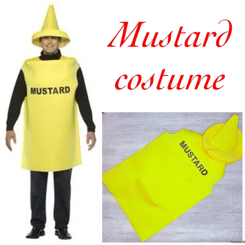 Rasta Imposta Mustard Men's Halloween Fancy-Dress Costume for Adult OS cosplay